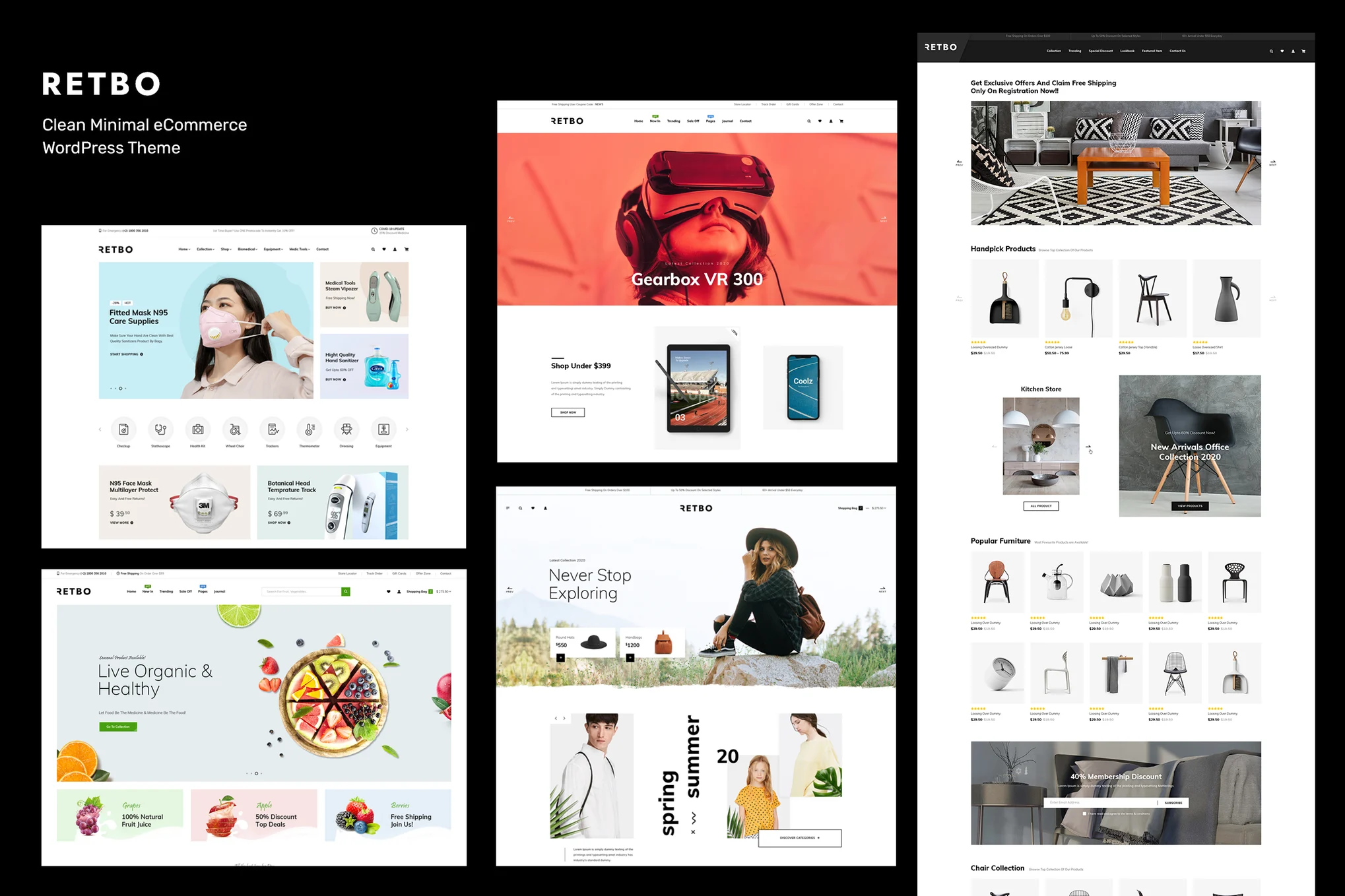 Retbo WooCommerce Theme