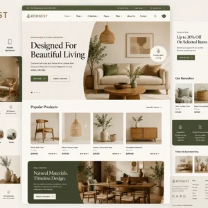 EcoNest - Modern WordPress Theme