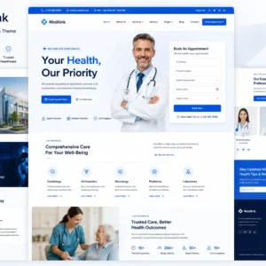 MediLink - Professional WordPress Theme
